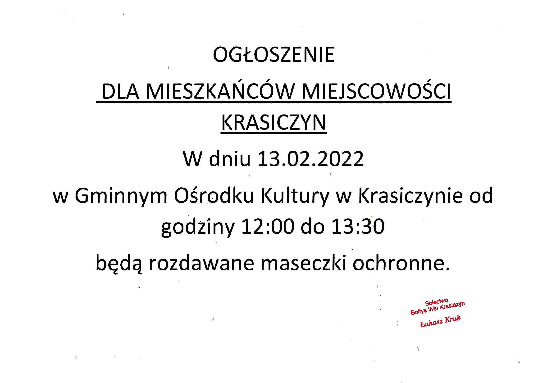 ogłoszenie 2